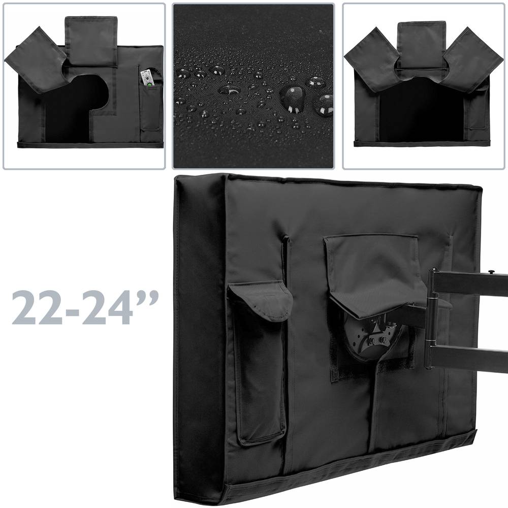 Housse de protection extérieure pour moniteur écran TV LCD 22-24