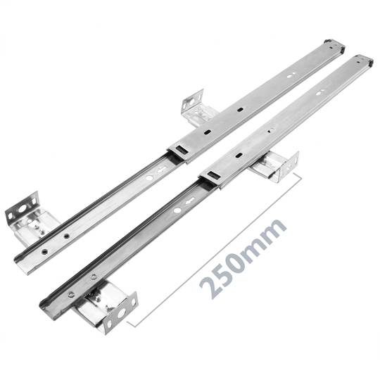 Schuifgeleiders met lagers 355-580 mm voor laden en laden