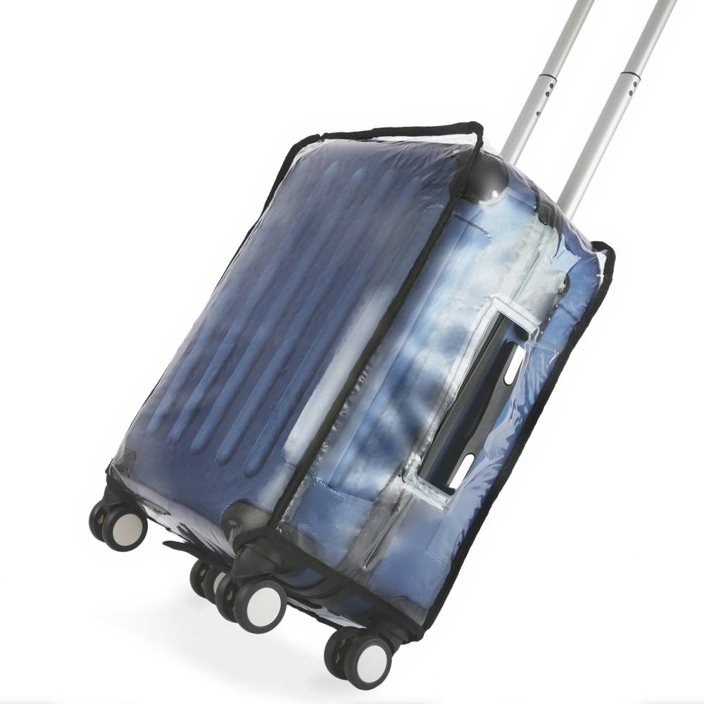 Transparent Luggage Cover Gigabit PVC Luggage Protector Clear Baggage Cover Suitcase Protective Cover Perfect Fit with Your Beloved Suitcase-28inch