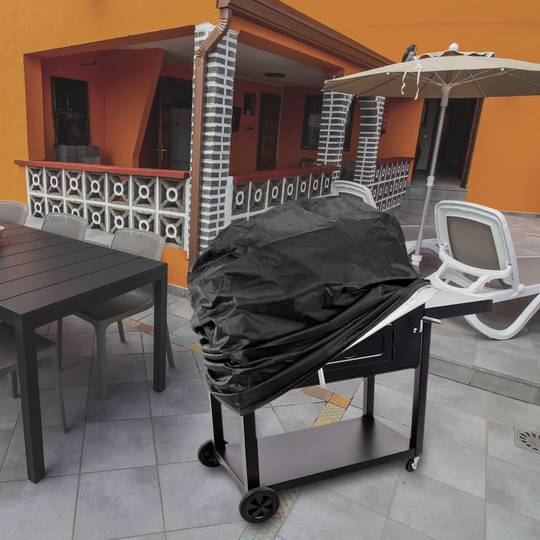 Tampa para churrasco 170 x 61 x 117 cm retangular. Capa de proteção impermeável para BBQ