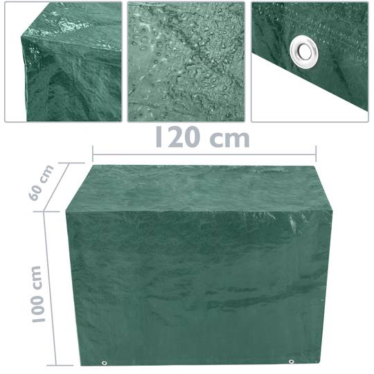 Wodoodporny pokrowiec ochronny na grilla 120x100x60cm