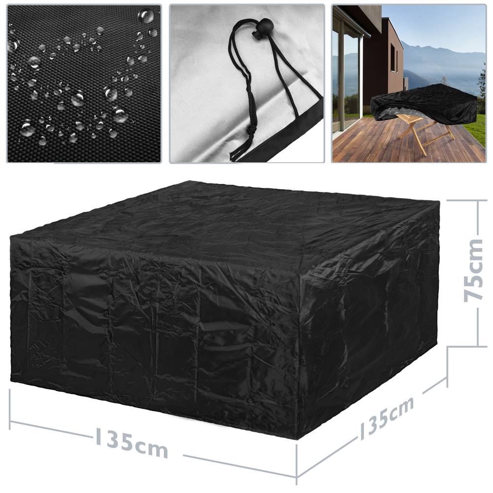 Outdoor Garden Pyłoszczelna wodoodporna osłona ochronna 135x135x75cm