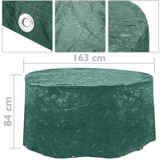 Wasserdichte Schutzhülle für Gartentisch 163x84cm