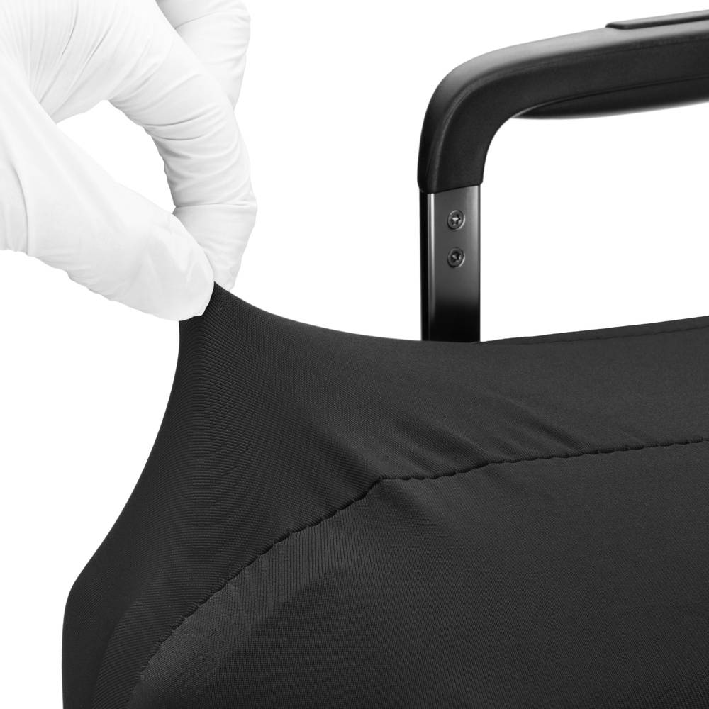 Copertura elastica per valigia 32x48x20cm nero