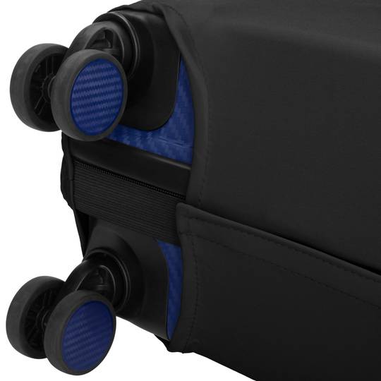 Copertura elastica per valigia 32x48x20cm nero