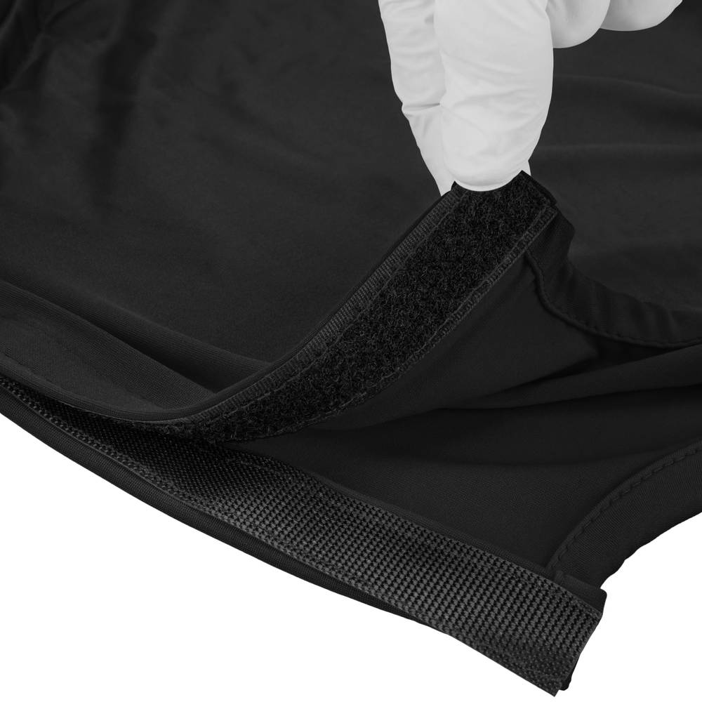 Copertura elastica per valigia 32x48x20cm nero