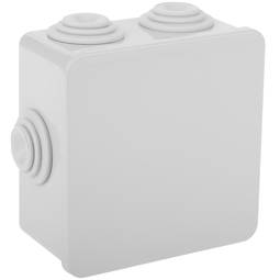 Caja estanca de superficie cuadrada IP44 80x80x40mm