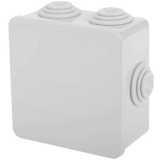 Caja estanca de superficie cuadrada IP44 80x80x40mm