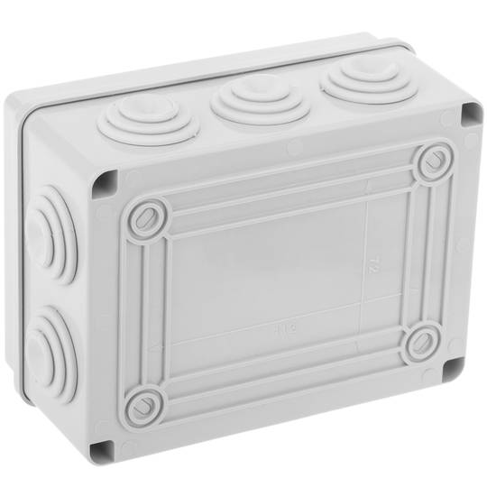 Estojo à prova d'água com superfície retangular IP54 150x110x70mm
