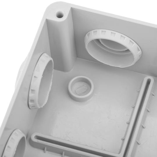 Estojo à prova d'água com superfície retangular IP54 150x110x70mm