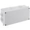 Waterproof surface box rectangular IP55 200 x 100 x 70 mm