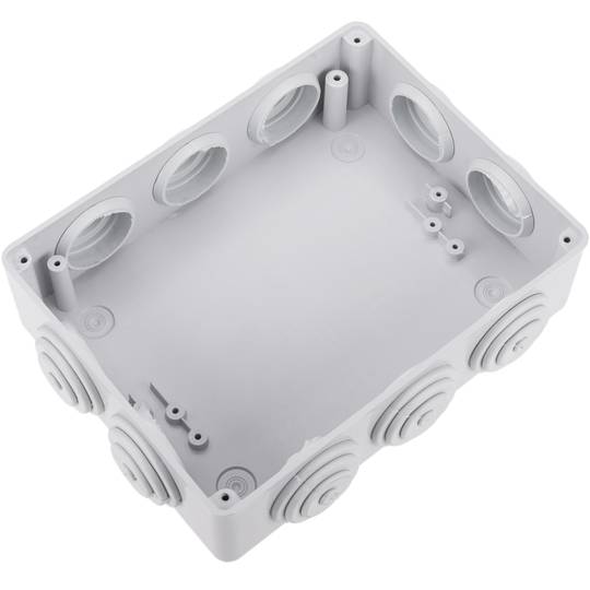 Caja estanca de superficie rectangular IP55 200 x 155 x 80 mm