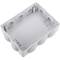 Caja estanca de superficie rectangular IP55 200 x 155 x 80 mm