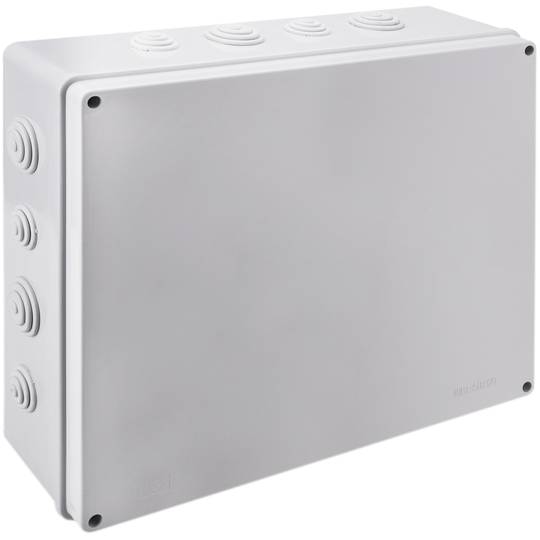 Caja estanca de superficie rectangular IP55 400 x 350 x 120 mm - Cablematic