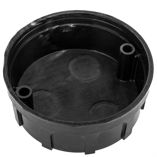 Caja empotrada de registro eléctrico redonda 33 x 85 mm