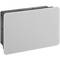 Recessed rectangular electrical register box 160x100x50mm