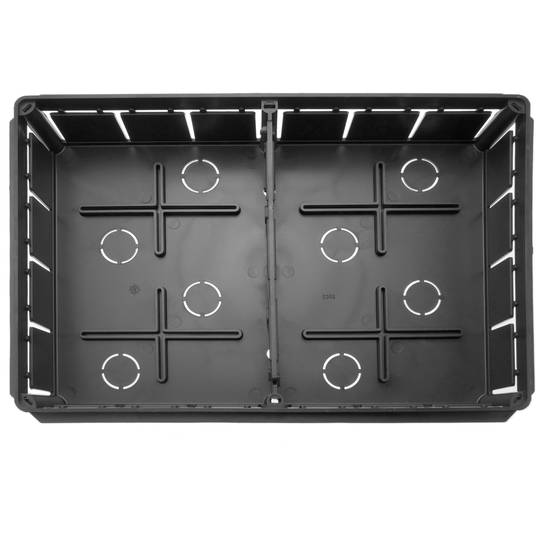 Caja empotrada de registro eléctrico rectangular 300x200x60 mm