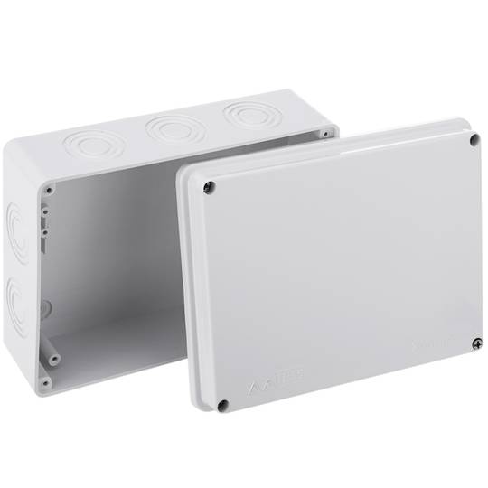 Caja de superficie rectangular IP55 200x155x80mm