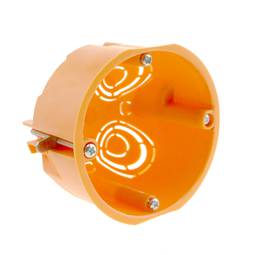 Okrągłe wpuszczane pudełko 67 mm do pustych ścian