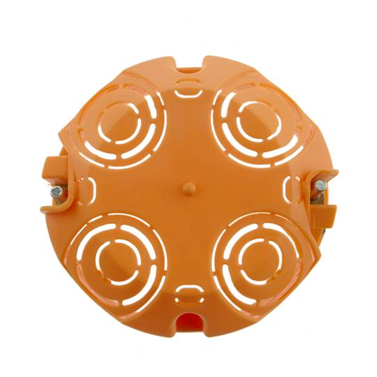Caja de empotrar redonda 67mm para paredes huecas