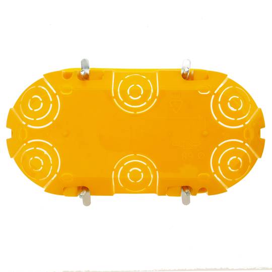 Caja de empotrar rectangular 140x74mm para paredes huecas