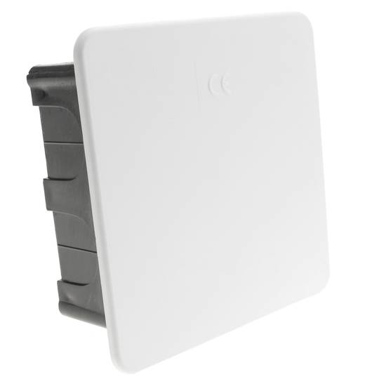 Caixa encastada de registre elèctric quadrada 100x100x48mm per parets buides