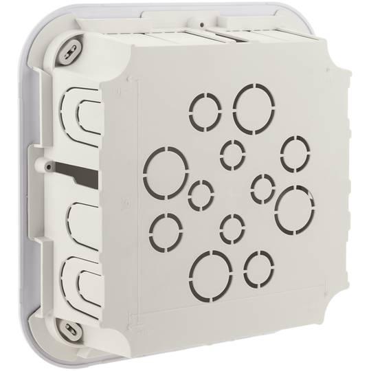 Caixa encastada de registre elèctric quadrada 200x200x60 mm per parets buides