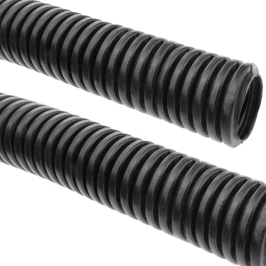 Tubo corrugado interior M-25 25 m negro