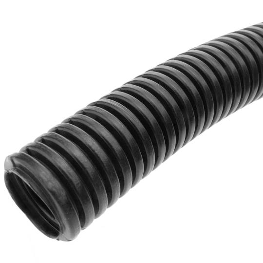 Outer corrugated pipe M-32 25 m black - Cablematic