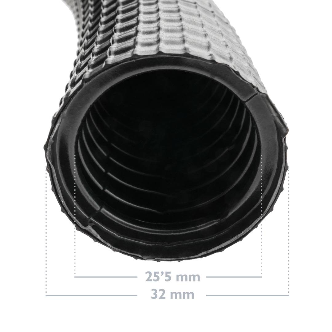 Tubo corrugado 20 mm PVC 10 m
