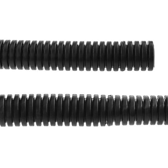Tuyau ondulé flexible en PVC M-20 100 m Noir