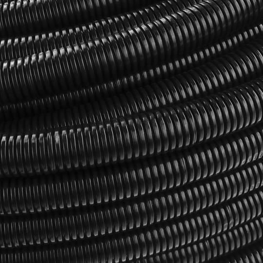 Tubo corrugado exterior M-32 25 m negro - Cablematic