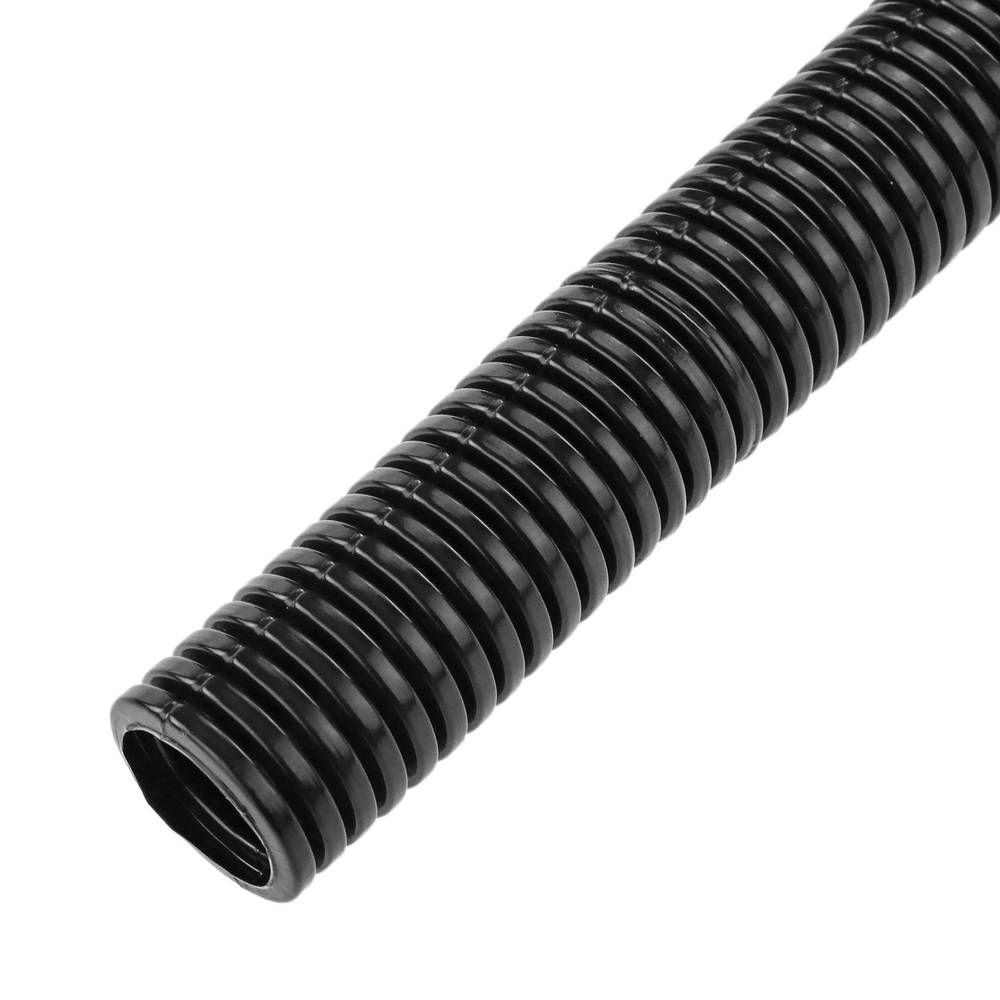 Bloesem ondergronds Noord Amerika Flexibele PVC ribbelbuis M-40 25 m zwart - Cablematic