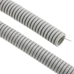 Tubo corrugado em PVC com guia M-20 100 m Cinza