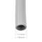 Met PVC versterkte ribbelbuis M-16 100 m grijs