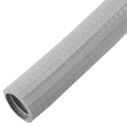 Met PVC versterkte ribbelbuis M-16 100 m grijs