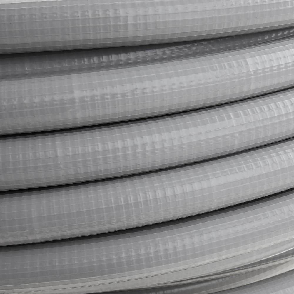 Tubo corrugato rinforzato in PVC M-20 100 m Grigio - Cablematic