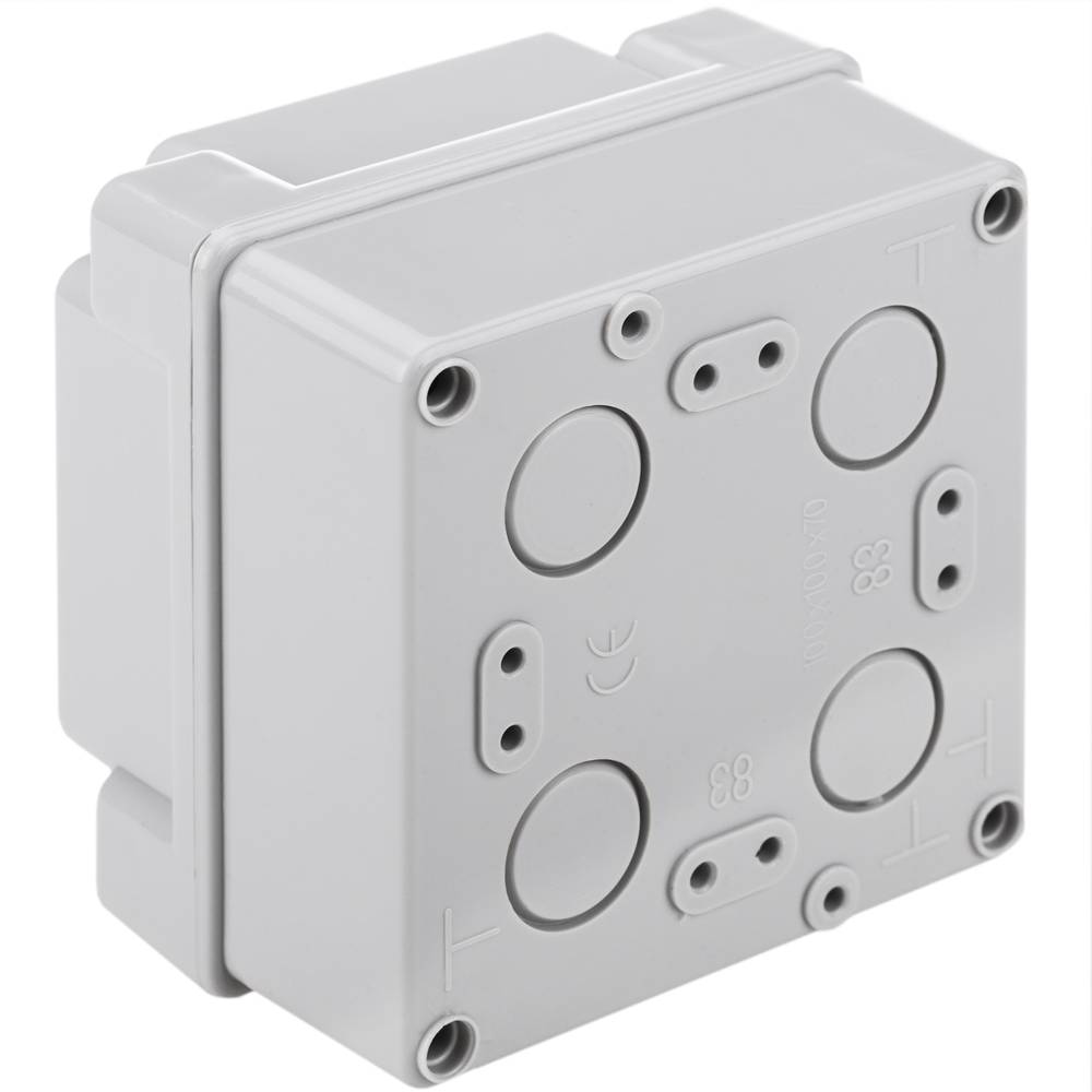 Scatola impermeabile superficie quadrata IP65 100x100x70mm