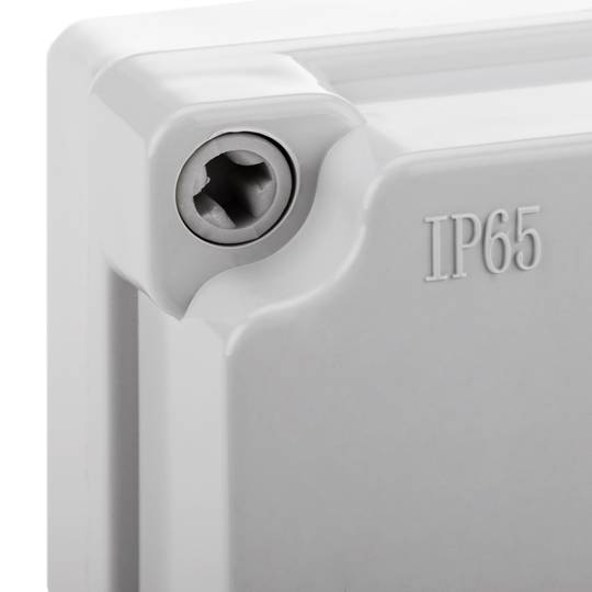 Scatola impermeabile superficie quadrata IP65 100x100x70mm