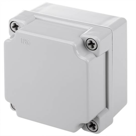 Scatola impermeabile superficie quadrata IP65 100x100x70mm