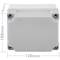Scatola da superficie stagna rettangolare IP65 120 x 100 x 70 mm