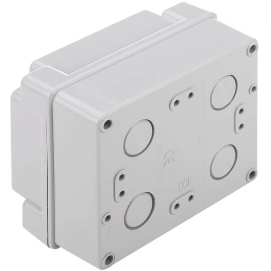 Scatola da superficie stagna rettangolare IP65 120 x 100 x 70 mm