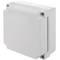 Caja estanca y hermética de superficie cuadrada para protección de conexiones eléctricas 180x80x180mm