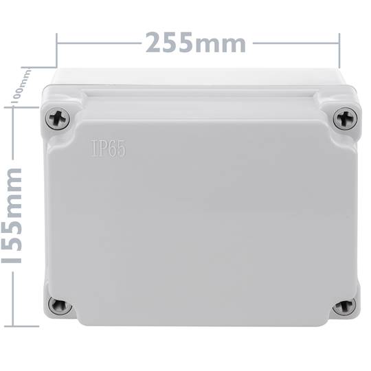 Wasserdichte Oberflächenbox rechteckig IP65 200x155x100mm