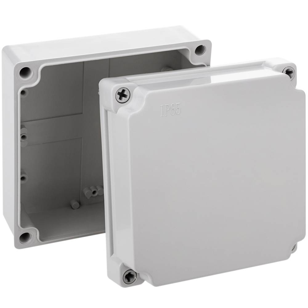 Caja estanca y hermética de superficie cuadrada para protección de  conexiones eléctricas 200x100x200mm - Cablematic