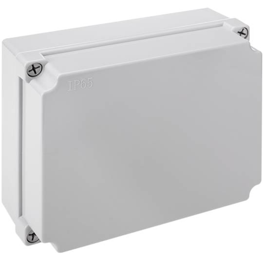 Caja estanca y hermética de superficie rectangular para protección de conexiones eléctricas 350x130x300mm
