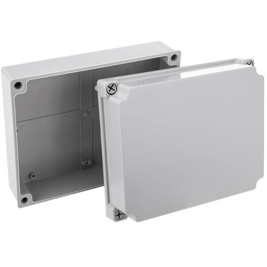 Caja estanca y hermética de superficie rectangular para protección de conexiones eléctricas 350x130x300mm