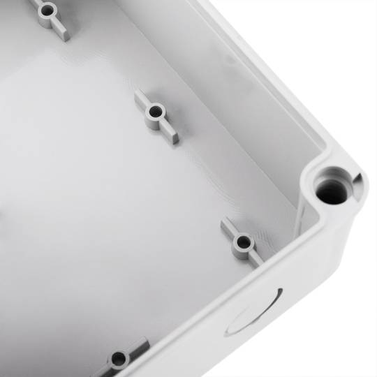 Caja de superficie cuadrada para protección y alojamiento de conexiones  eléctricas 150x70x150mm - Cablematic