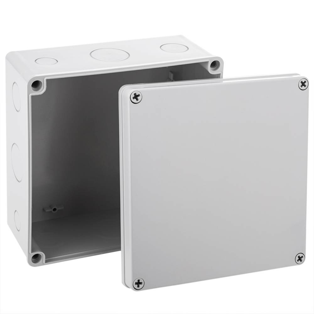 Waterproof surface box square 200x200x80mm