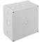 Waterproof surface box square 200x200x80mm
